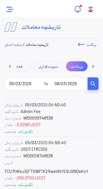 برداشت های موفق امروز اعضای تیم …