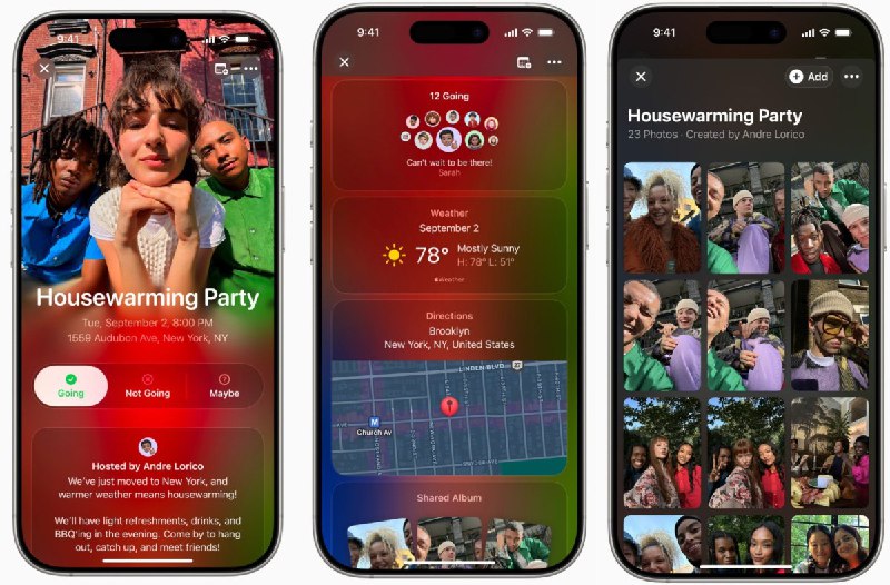 [⁠](https://a.devs.today/https://techcrunch.com/2025/02/04/apple-launches-invites-a-new-app-for-creating-custom-invitations/)[**Apple launches Invites, a new app …