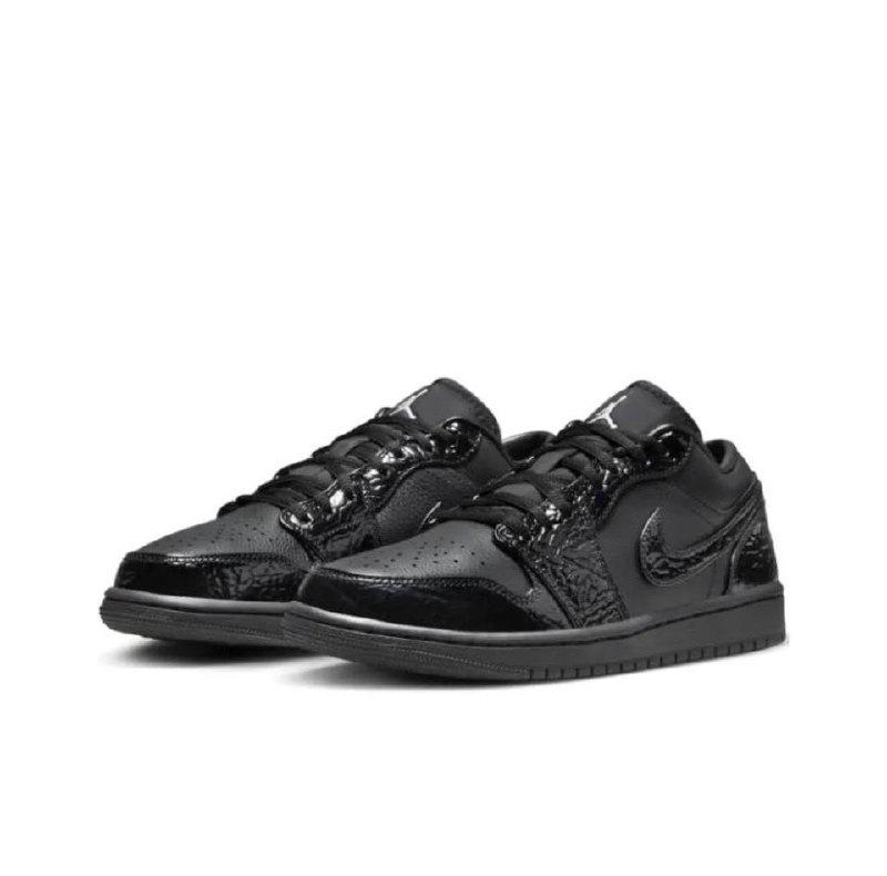 ***Air Jordan 1 Low "Black Croc"***