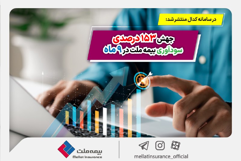[https://www.donyayebank.ir/جهش-153-درصدی-سودآوری-بیمه-ملت-در-9-ماه/](https://www.donyayebank.ir/%D8%AC%D9%87%D8%B4-153-%D8%AF%D8%B1%D8%B5%D8%AF%DB%8C-%D8%B3%D9%88%D8%AF%D8%A2%D9%88%D8%B1%DB%8C-%D8%A8%DB%8C%D9%85%D9%87-%D9%85%D9%84%D8%AA-%D8%AF%D8%B1-9-%D9%85%D8%A7%D9%87/)