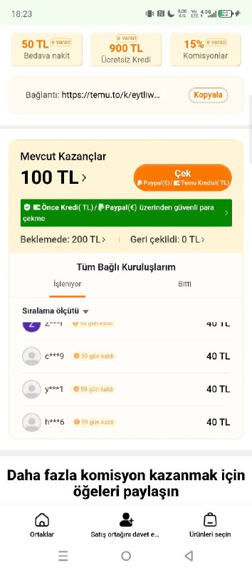 Hemen kaydolun 1 gun sonra kampanya …