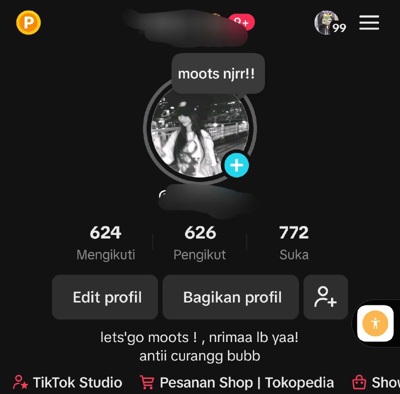 wts account tiktok !