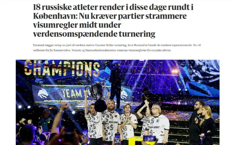***😃*** Міністр культури Данії [пропонує](https://www.berlingske.dk/business/18-russiske-atleter-render-i-disse-dage-rundt-i-koebenhavn-nu-kraever) заблокувати …