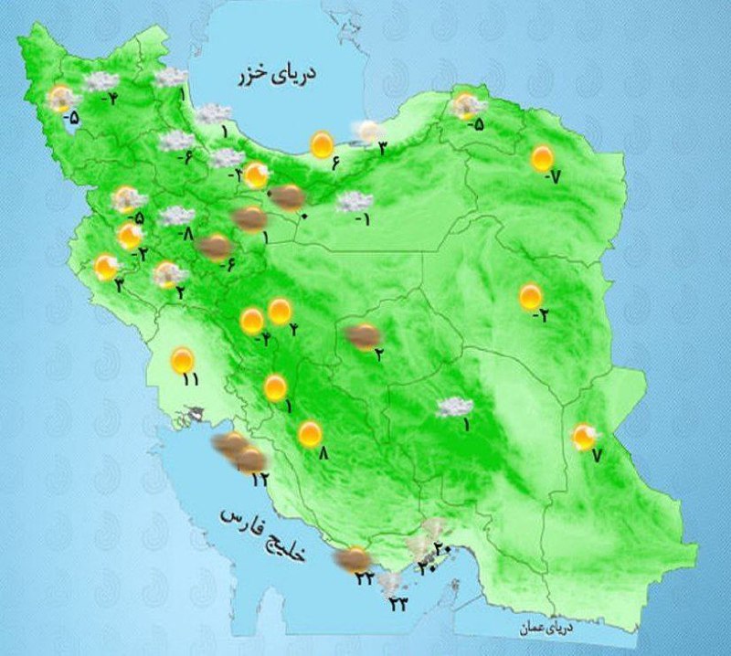 *****🔺***کاهش آلاینده‌های جوی از بعدازظهر امروز**