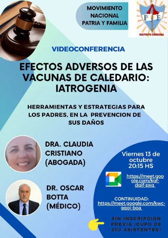 Hola gente los esperamos a las …