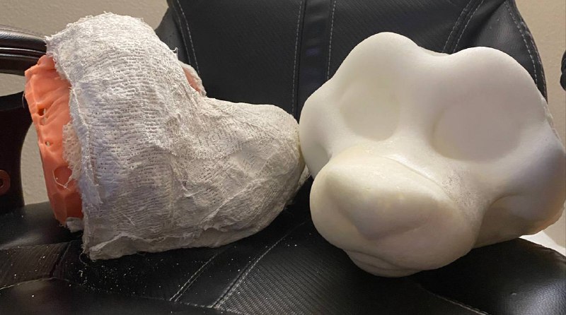**Canine head base mold for sale**