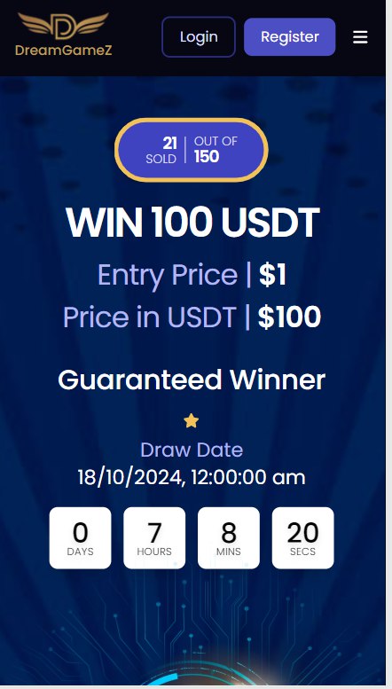 ***🎉*** Win 100 USDT with DreamGameZ! …