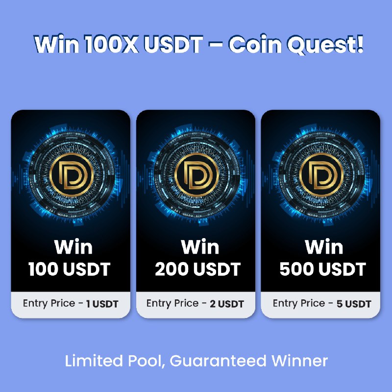 ***🚀*** **Win 100X USDT with Coin …