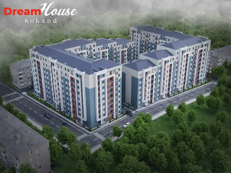 🏢”Dream House Kokand” “Dom LesoPark”turar joy …