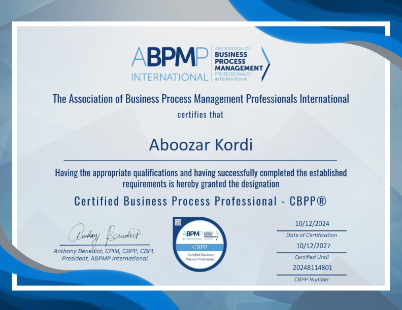 **Certified Business Process Professional (**[**#CBPP**](?q=%23CBPP)*****®***) exam …