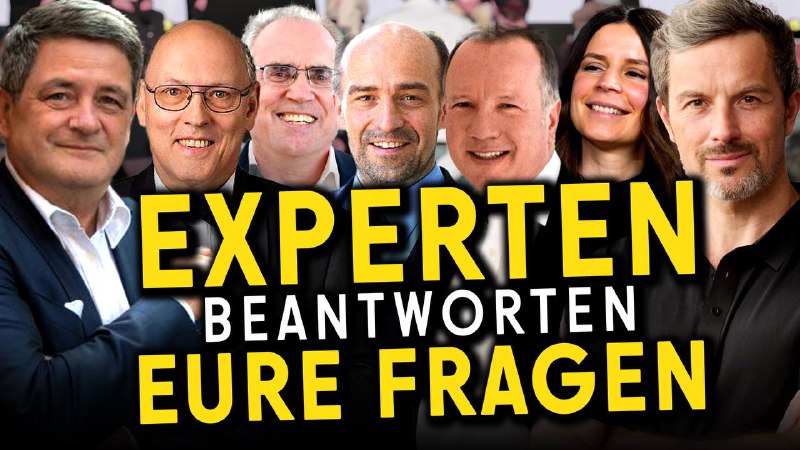 Die große Fragerunde (Tichy, Krall, Lüning, …