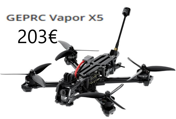 GEPRC VAPOR X5 por 203€ en …