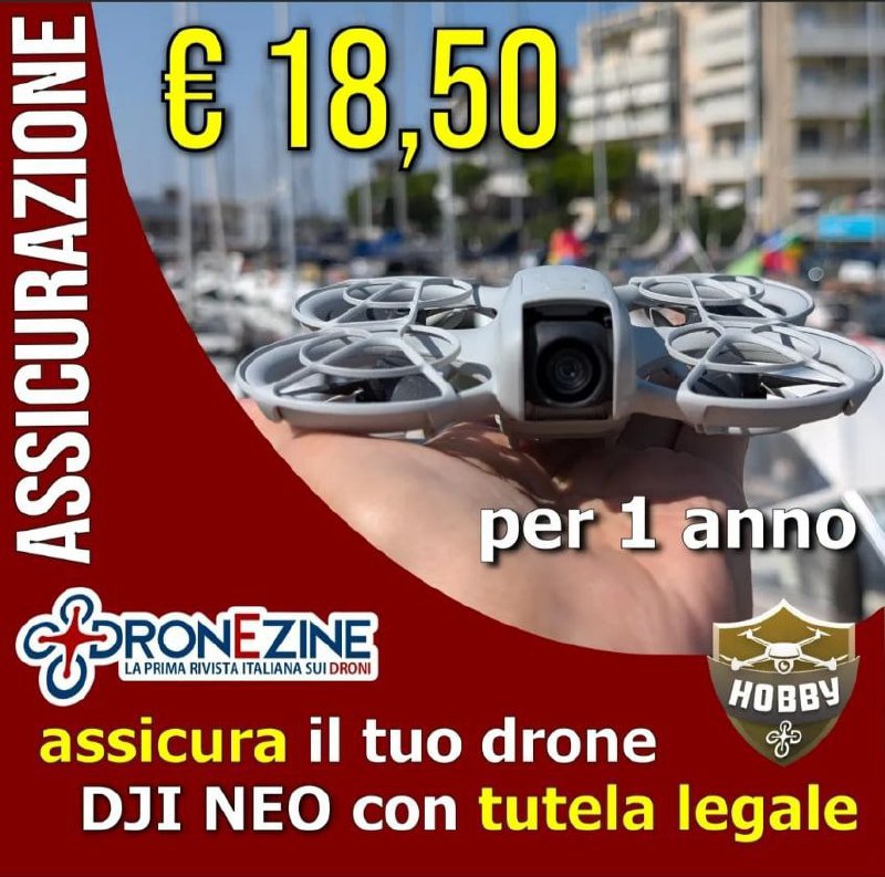 **Assicura il tuo DJI NEO con …