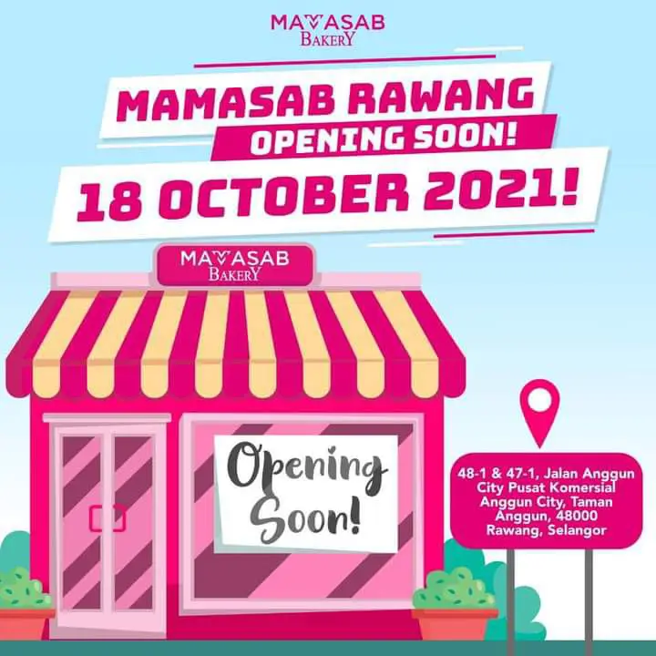 Mamasab Bakery Nak Bukak Kat Rawang …