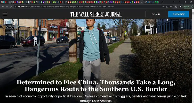 **Are Chinese military and police and subversives getting into the US through the Southern Border? This is dangerous for America …