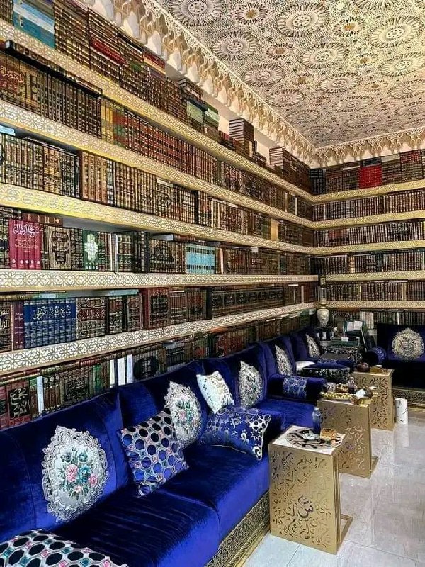 **-إنَّ المَكتبة ليسَتْ مِنْ كَماليَّات الحَياة …