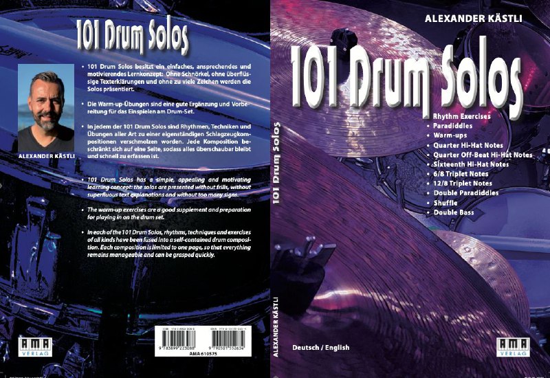 **101 DRUM SOLOS: Ein Schlagzeuglehrmittel für …