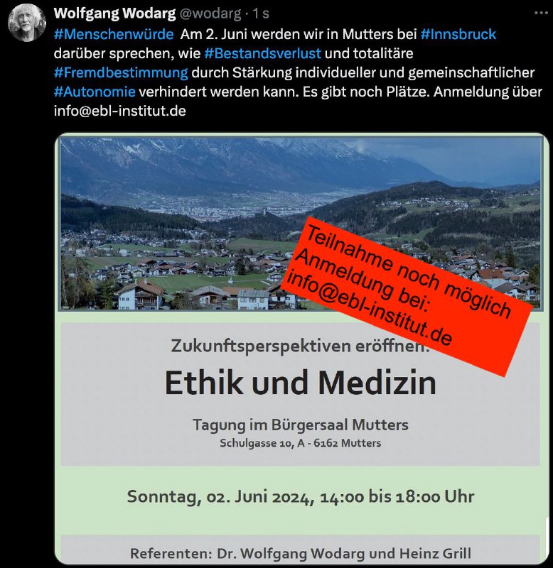 **75 Jahre Grundgesetz und Menschenwürde-Garantie** Am …