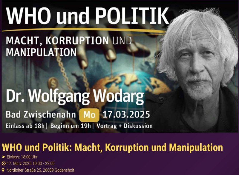 Dr. Wolfgang Wodarg OFFICIAL