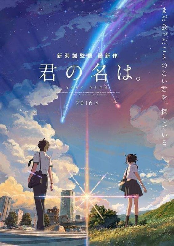 Your name 2016 (movie)
