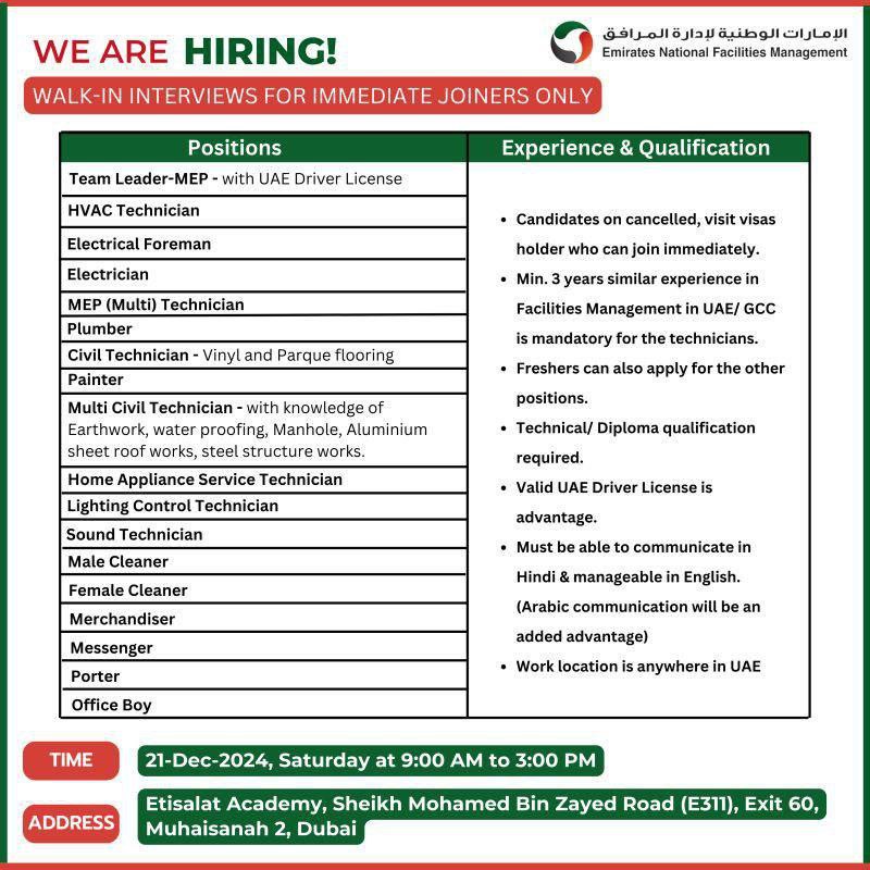 UAE Jobs and careers