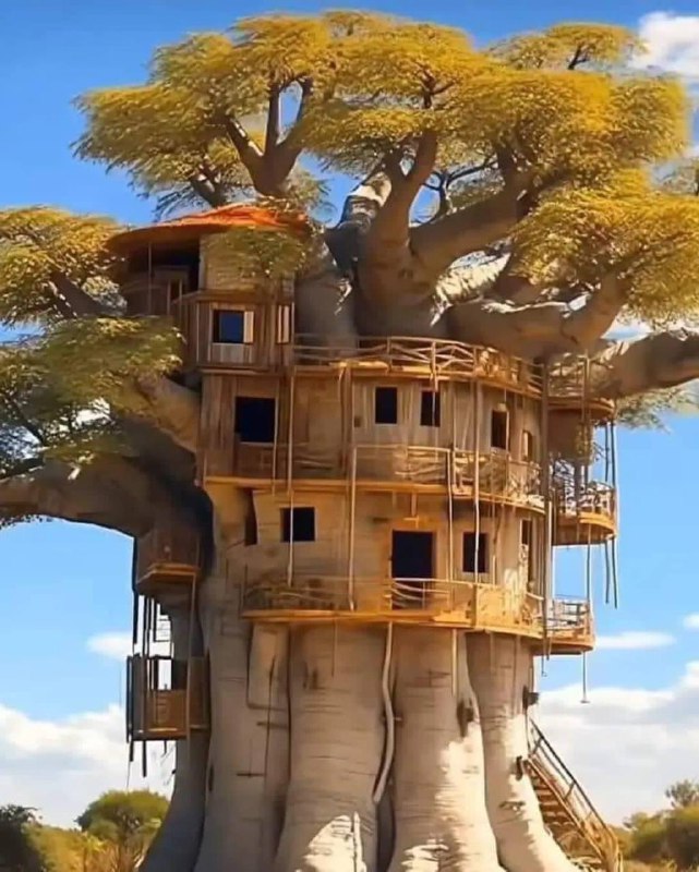 Baobab ağacından hazırlanmış dünyanın ən gözəl …