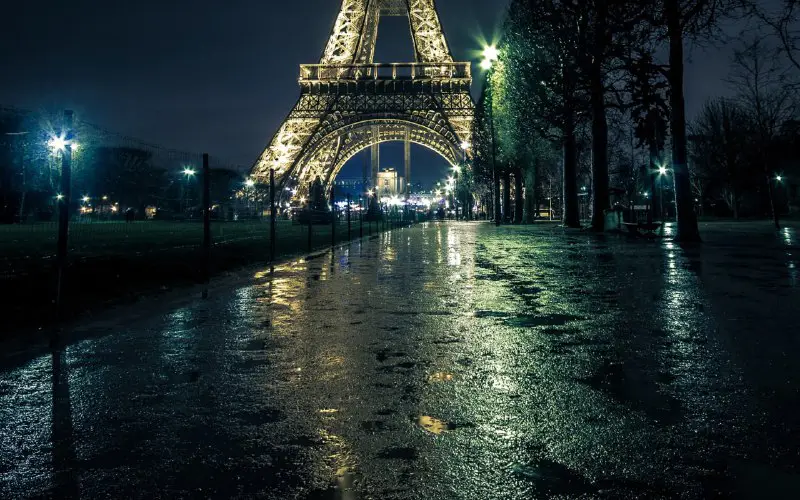 Волшебства ночного Парижа...