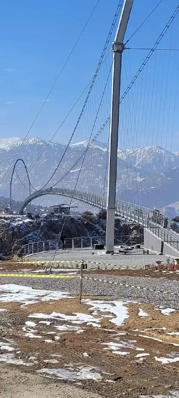 Новый мост в Замине. Длина 305м, …