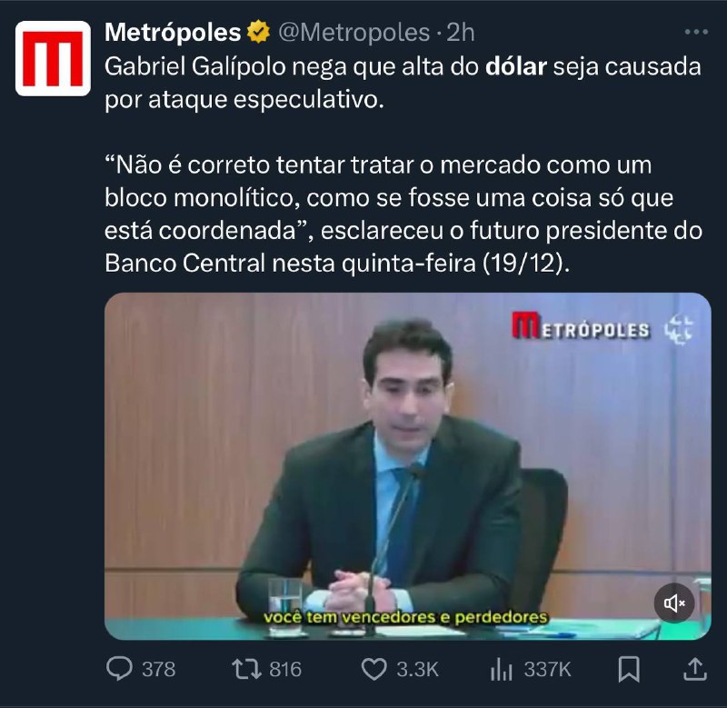 A saudade que o Campos Neto …