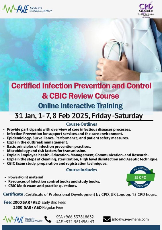 *Certified Infection Prevention and Control &amp; …