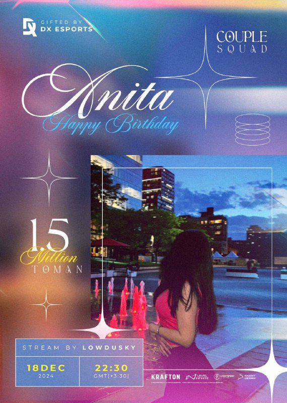 *****?*******HBD ANITA COUPLE SQ EVENT*******➕*******PRIZE : …