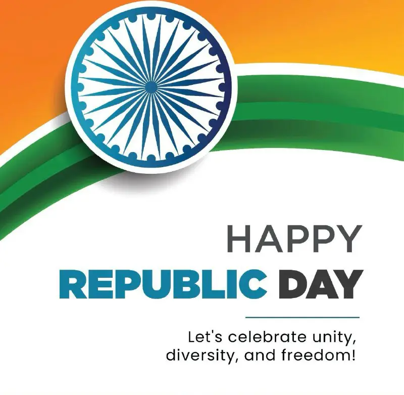 **Happy Republic Day. May the flag …