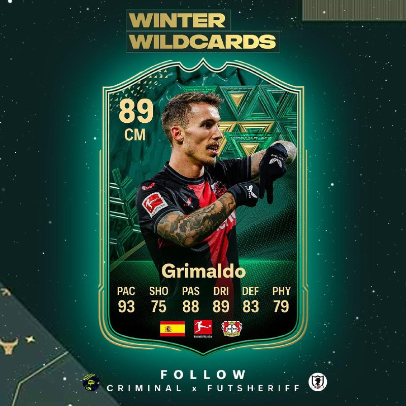 Grimaldo ***🇪🇸*** farà parte dei Winter …