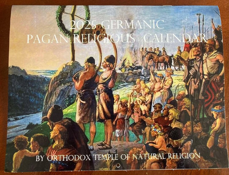 **2025 Germanic Pagan Religious Calendar Now …