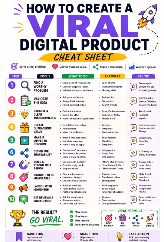 Cheat Sheet to Create a Viral …