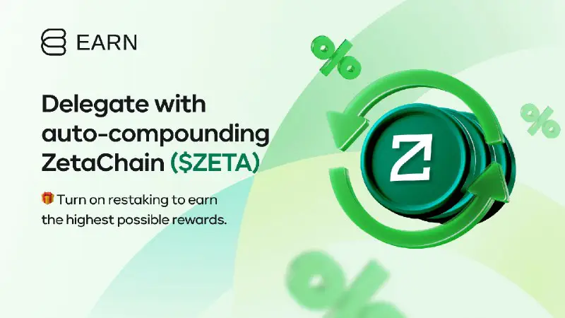 We're excited to share that we've become a Zetachain mainnet validator and integrated their network into our Restaking product! ***⛓***