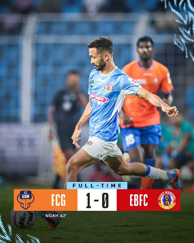 Full-time at the Fatorda.