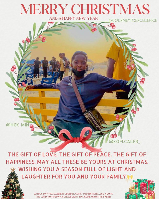 [#merrychristmas](?q=%23merrychristmas)***?*** [#makemerry](?q=%23makemerry) [#peace](?q=%23peace) [#love](?q=%23love) [#ajourneytoexcellence](?q=%23ajourneytoexcellence) ~23~/24\_