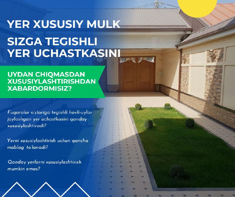 ***Sizga tegishli yer uchastkasini online uydan …