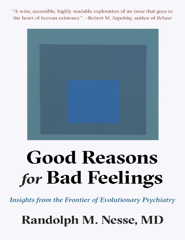 ***📕*** Good Reasons for Bad Feelings