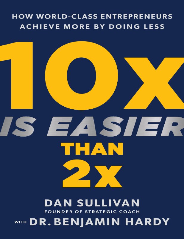 ***📕*** 10x Is Easier Than 2x