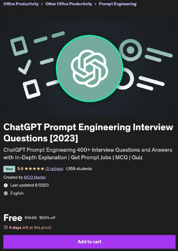 ***🧠*** **ChatGPT Prompt Engineering Interview Questions …