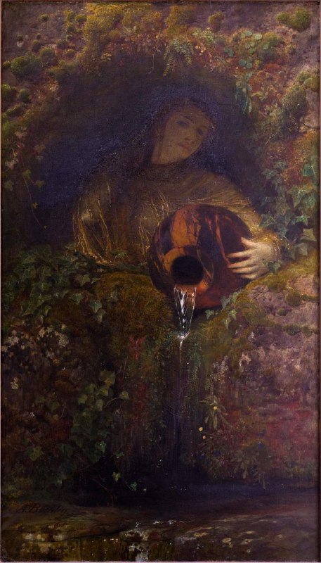 Arnold Böcklin: Quellnymphe, 1874