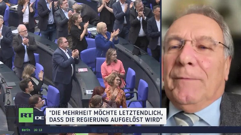 Klaus Ernst zur Vertrauensfrage: "Notwendig, weil …