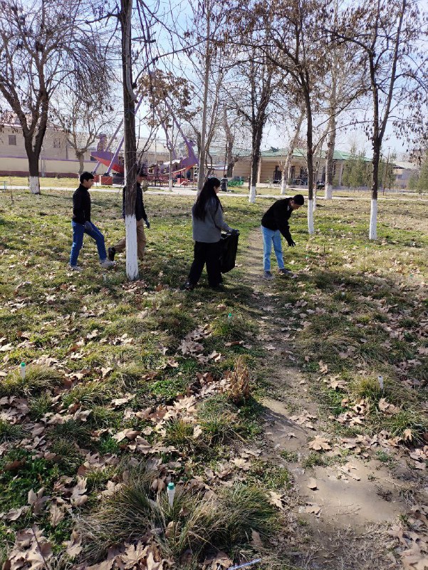 Green guardians| Presidential school in Samarkand