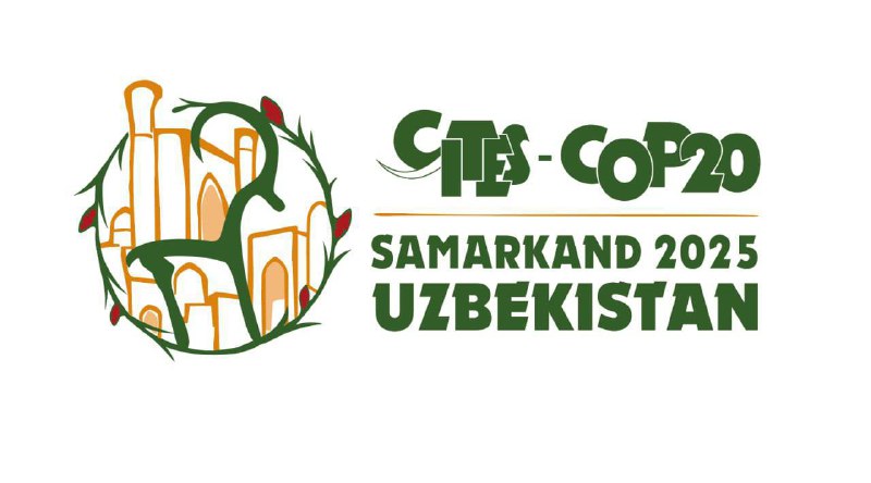 ***🇺🇿*****Shveysariyada O‘zbekiston CITES COP20 rasmiy logotipini …