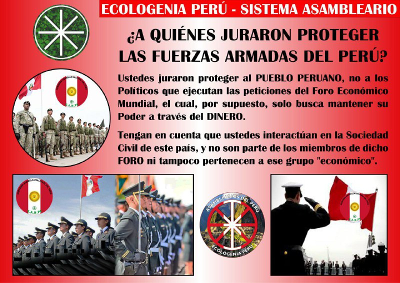 **MENSAJE DIRIGIDO A LAS FUERZAS ARMADAS …