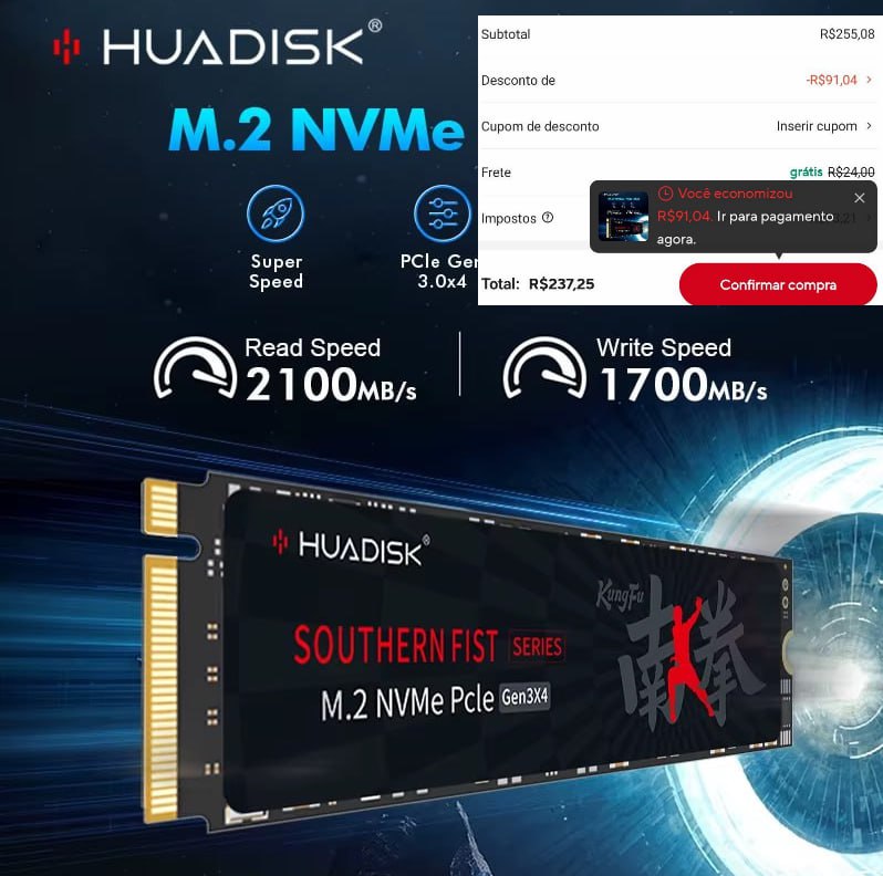 SSD NVMe M.2 1TB PCIe 3.0 …