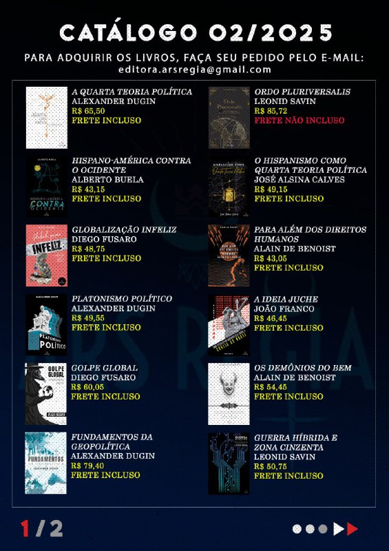 Disponibilizarmos agora o nosso catálogo atualizado …