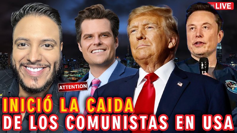 YA VAMOS EN VIVO PATRIOTAS ***🔴*** …